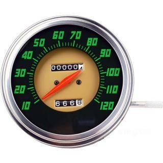 W&W 1948-1961 Style Fat Bob Speedometer 19-575