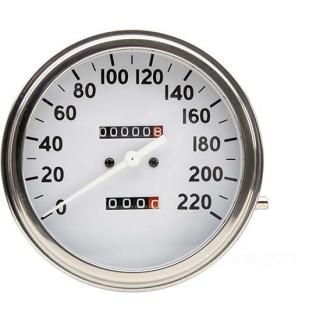 W&W 1936-1940 Style Fat Bob Speedometer 19-611