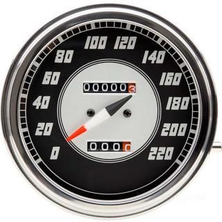 W&W 1947 Style Fat Bob Speedometer 19-613