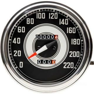 W&W 1941-1946 Style Fat Bob Speedometer 19-614
