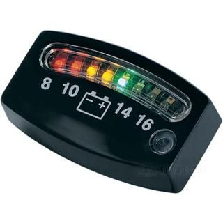 W&W Kuryakyn LED Battery Gauge 35-972