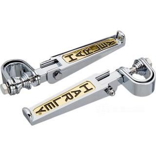 OEM 49102-86T W&W Harley Footpegs 45-551