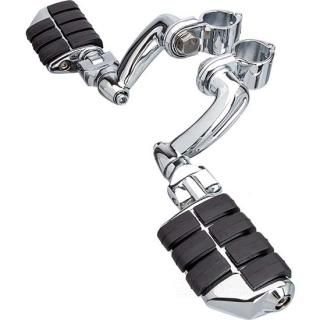 W&W Kuryakyn Longhorn Offset Highway Footpegs 45-618