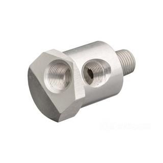 W&W Dual Aluminum Oil Pressure Gauge Adaptor 50-156