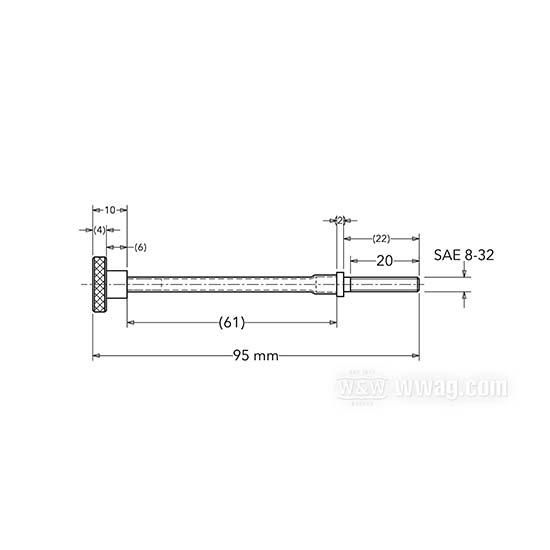 W&W Bates Idle Adjuster 67-596