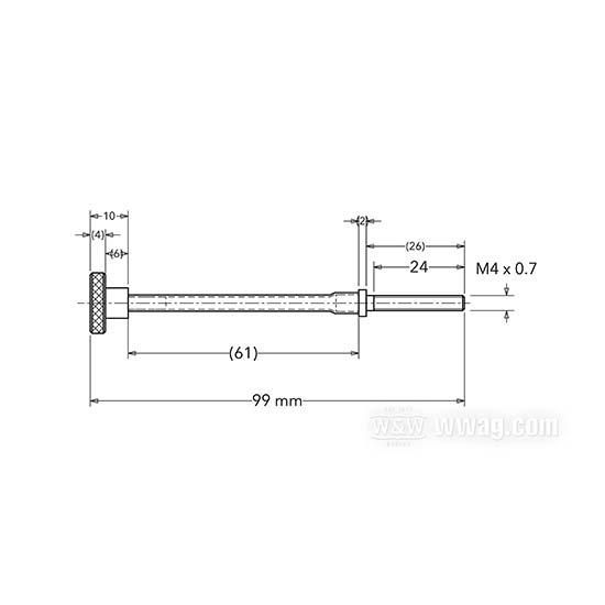 W&W Bates Idle Adjuster for Keihin Butterfly Carburetors 1981-1989 67-607