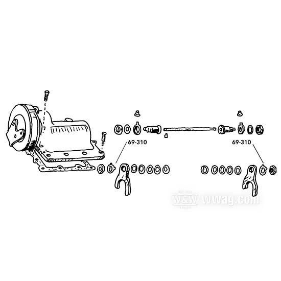 OEM 34180-33 W&W Tab washer 69-310