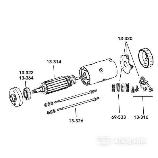OEM 31534-66 W&W Spring 69-533