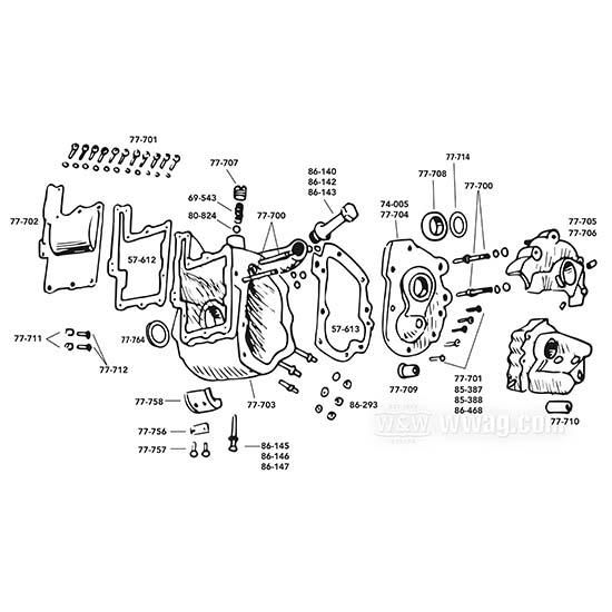 OEM 34057-36 W&W Spring 69-543
