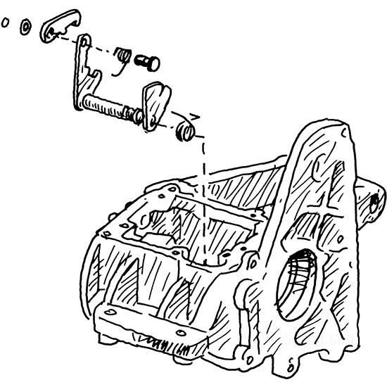 OEM 34089-79 W&W Springs for Shifter 69-546