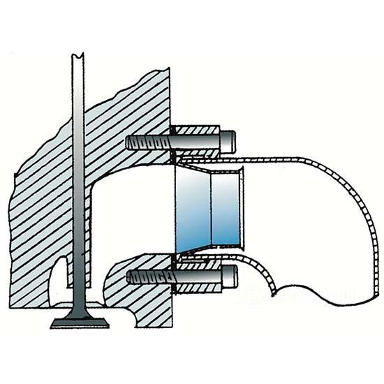 W&W Exhaust Header Insert Tork Valves 70-931