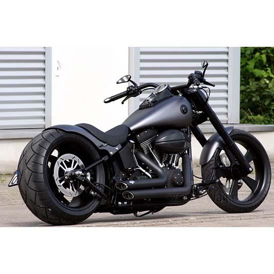 W&W Vance & Hines Shortshots Staggered 2-2 Exhaust Systems 71-136