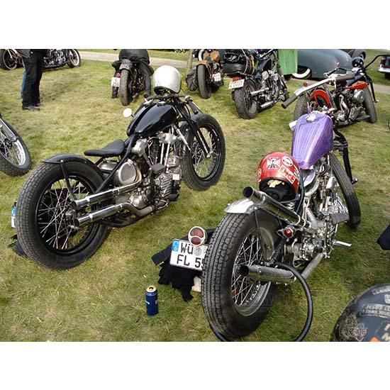 OEM 65231-52 W&W The GasBox Mufflers K-Model and Early Sportster 72-136