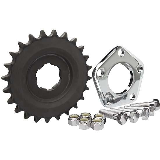 W&W Offset Sprocket Kits for 4-Speed Big Twins 76-748
