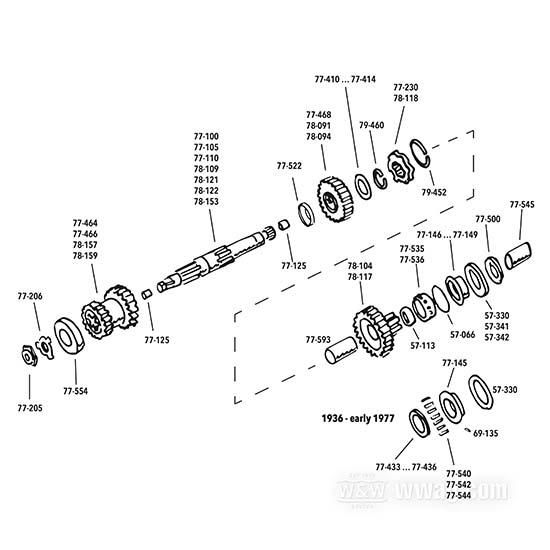 OEM 35070-77 W&W Spacer 77-146