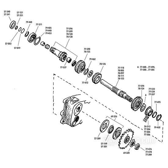 OEM 35364-56 W&W Washer 77-472