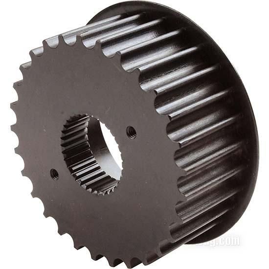 W&W Carlos Motorcycles Offset Pulleys for Sportster 77-631