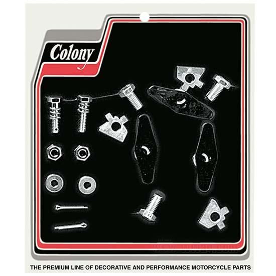 OEM 60652-55 W&W Mounting Kits for Inner Primary Chain Guards for Big Twin 1937-1964 82-204