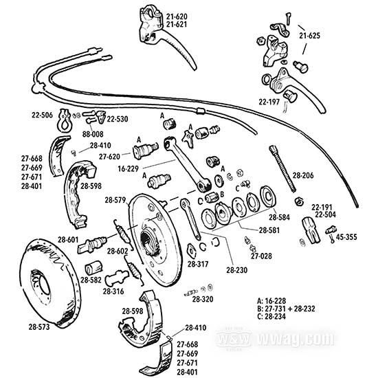 OEM 4163-30 W&W Clip 82-956