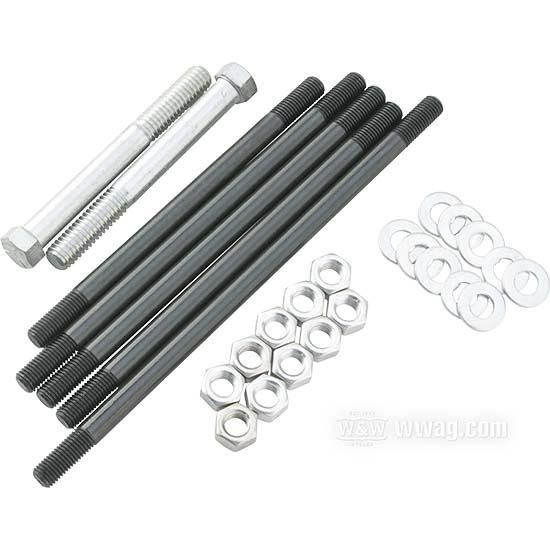OEM 444-30 W&W Bolt Kits for Engine Cases: Flathead Big Twin 83-105
