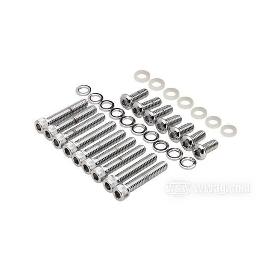 OEM 4740 W&W Mounting Kits for Primary Cover Softail and Dyna 84-058