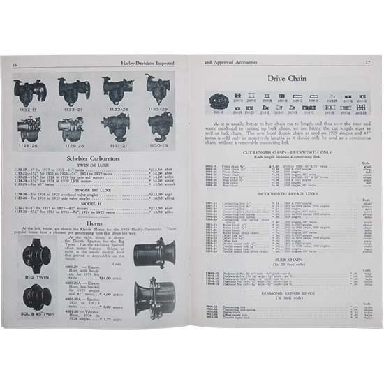 W&W Classic H-D Accessories Catalogues 84-396