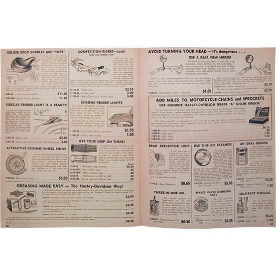 W&W Classic H-D Accessories Catalogues 84-399