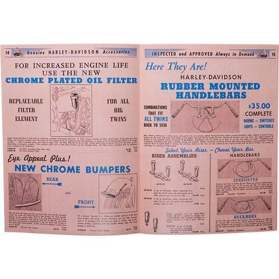 W&W Classic H-D Accessories Catalogues 84-402