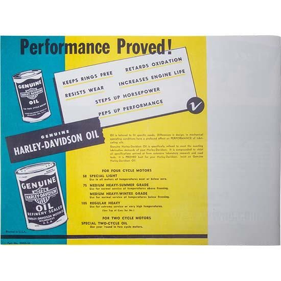 W&W Classic H-D Accessories Catalogues 84-406