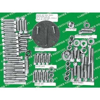 W&W Gardner-Westcott Bolt Kits for Engine and Drive Train: Evolution Big Twin 84-540