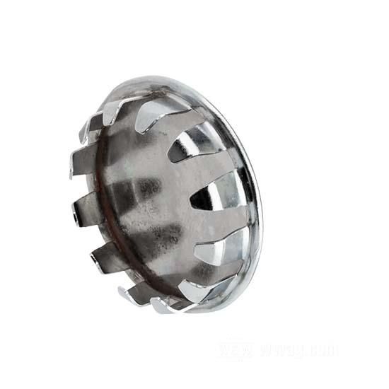 W&W Chrome End Plugs 84-717