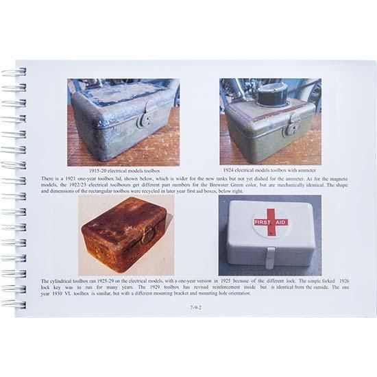 W&W Harley-Davidson 1915-1929 Pocket Valve Big Twins - Identification and Restoration Guide 84-744