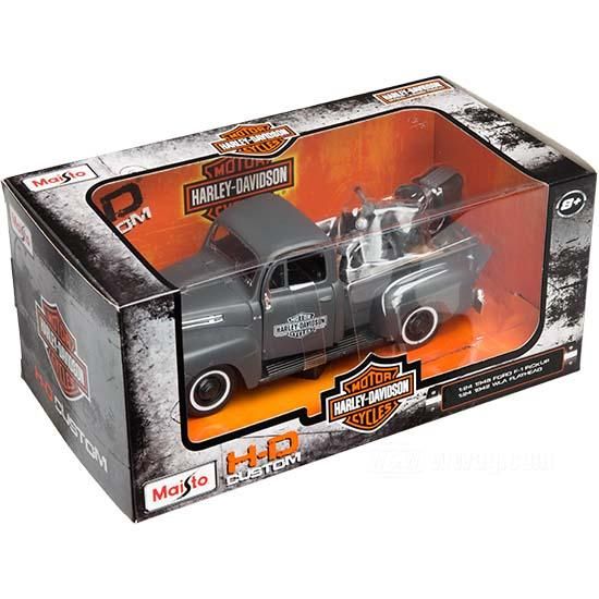 W&W Maisto 1:24 Ford F-1 Pickup with 1942 WLA Models 84-811