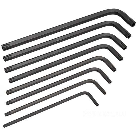 W&W Bondhus Tamper Resistant Torx Key Set 84-971
