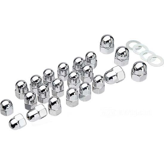 OEM 7509 W&W Bolt Kits for Rocker Covers: Shovelhead 85-060