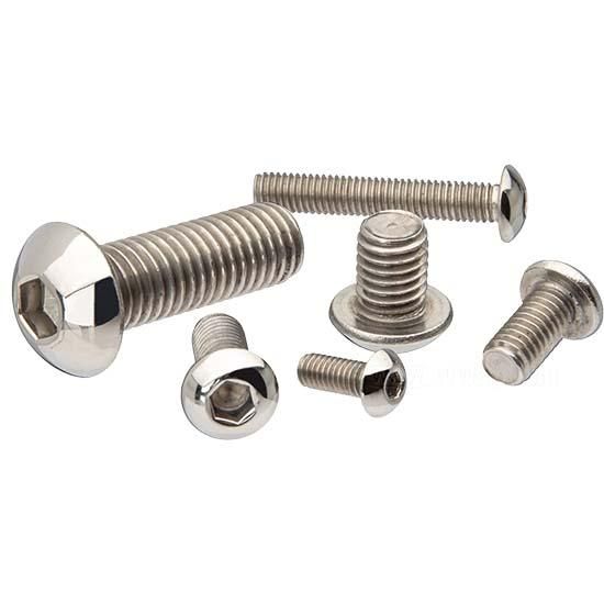 W&W Buttonhead Socket Screws Stainless Polished 89-323