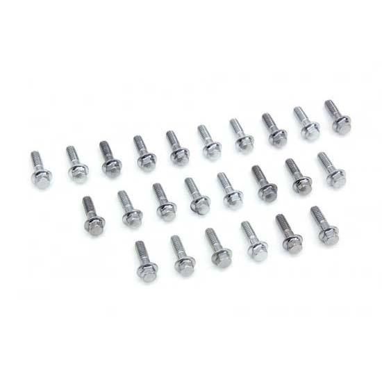 V-TWIN パンヘッドカバーボルト HEX スティール製Dリング用 クローム