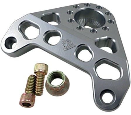 ジョーカーマシン スポーツスター用 ヘッドライトブラケット クリアーアノダイズ 2001-0622