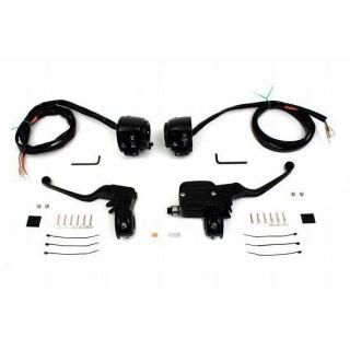 HANDLEBAR ȥ å WITH SWITCHES 1996-2006 FLST/ FXD/ FXST/ XL ϡ졼 22-1162