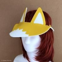 極美品 非遺産工芸品 手作り素敵な キツネ遮光日よけ帽Fisherman Hat 極美品 非遺産工芸品 手作り素敵な キツネ遮光日よけ帽
