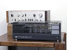 LUXMAN ラックスマン A2500+A3300 管球式パワーアンプ/プリアンプ 