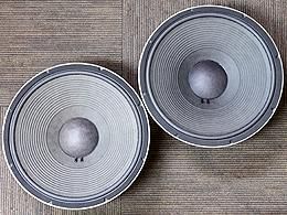 JBL LE15A 8Ω 38cmウーファー ペア エッジ張替済