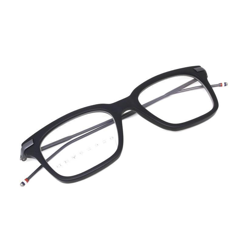 THOM BROWNE TB-701 / C-BLK-BLKのメガネ 通販ならGLASH BEAM THOM BROWNE TB-701 / C-BLK-BLKのメガネ 通販ならGLASH BEAM