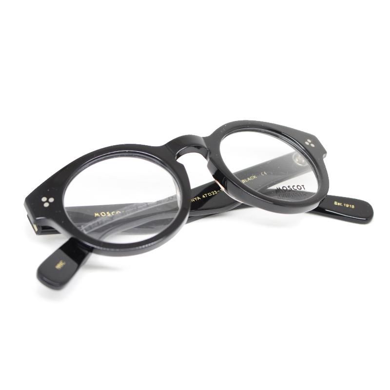 MOSCOT GRUNYA ブラック メガネ MOSCOT モスコット GRUNYA グルンヤ/ BLACKのメガネ 通販なら