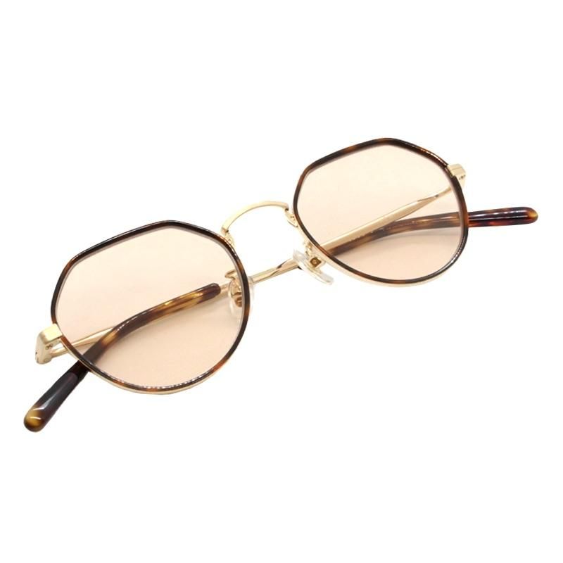 NEW.ニュー MAYA / C3 shirring gold demi メガネ サングラス