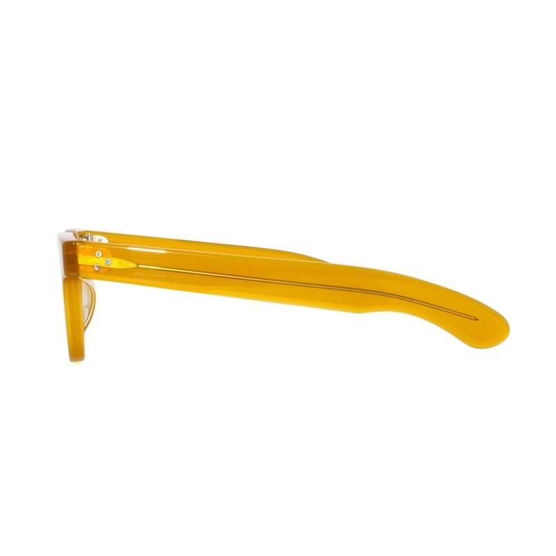 新品未使用ジュリアスタートオプティカル FDR 46-22 ビンテージイエロー JULIUS TART OPTICAL ジュリアス タート オプティカル メガネ