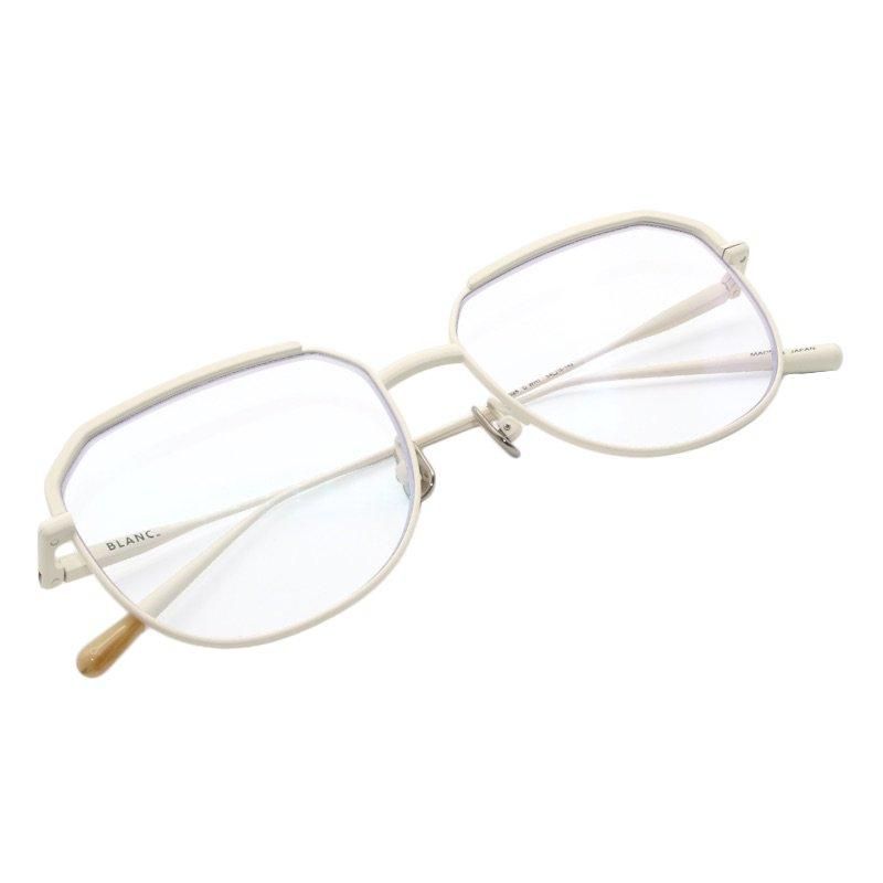 BLANC ブラン B0024 / O WHT(OFF WHITE / CLR) のメガネ 通販 BLANC ブラン B0024 / O WHT(OFF WHITE / CLR) のメガネ 通販