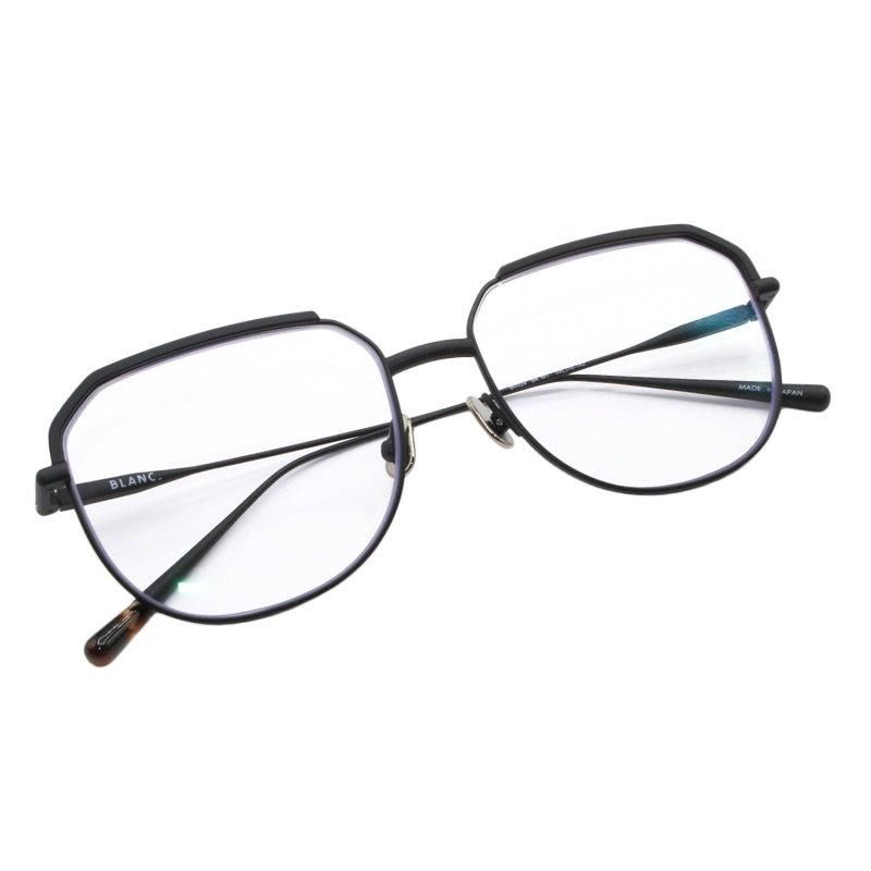BLANC ブラン B0024 / BK-MT(BLACK MAT / CLR) のメガネ 通販