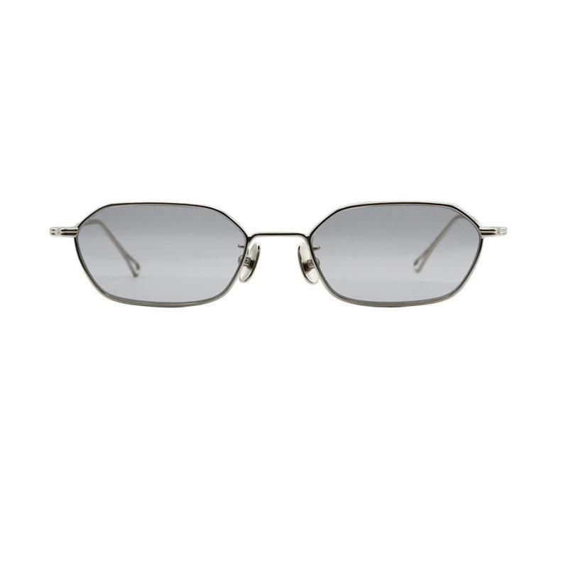 未使用 OLIVER PEOPLES ALLAND ヘキサゴンフレームサングラス OLIVER PEOPLES オリバーピープルズ サングラス Gregory Peck