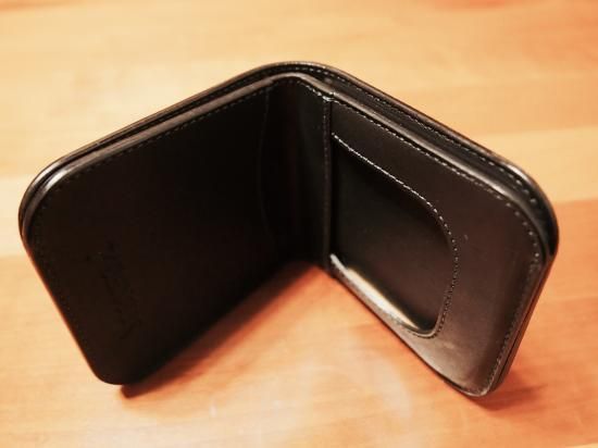 7sense 二つ折り財布　シェルコードバン シェルコードバン・コンパクト二折財布/バーボン(PREMIUM COLOR